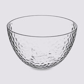 Saladier martelée d14 cm,transparent Estiva