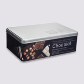 Boîte à chocolat métal, noir Black edition