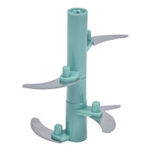 Hachoir et batteur manuel à fil 900ml, blanc