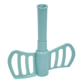 Hachoir et batteur manuel à fil 900ml, blanc