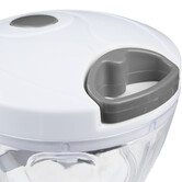 Mini hachoir manuel à fil, blanc 