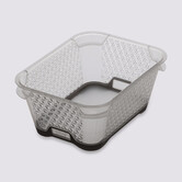 Panier en plastique 1,3l -taupe Gomy