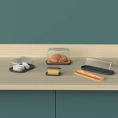 Boîte à baguette, gris Fresh eat