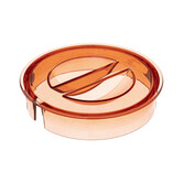 Pichet avec couvercle, rose nacarat Square