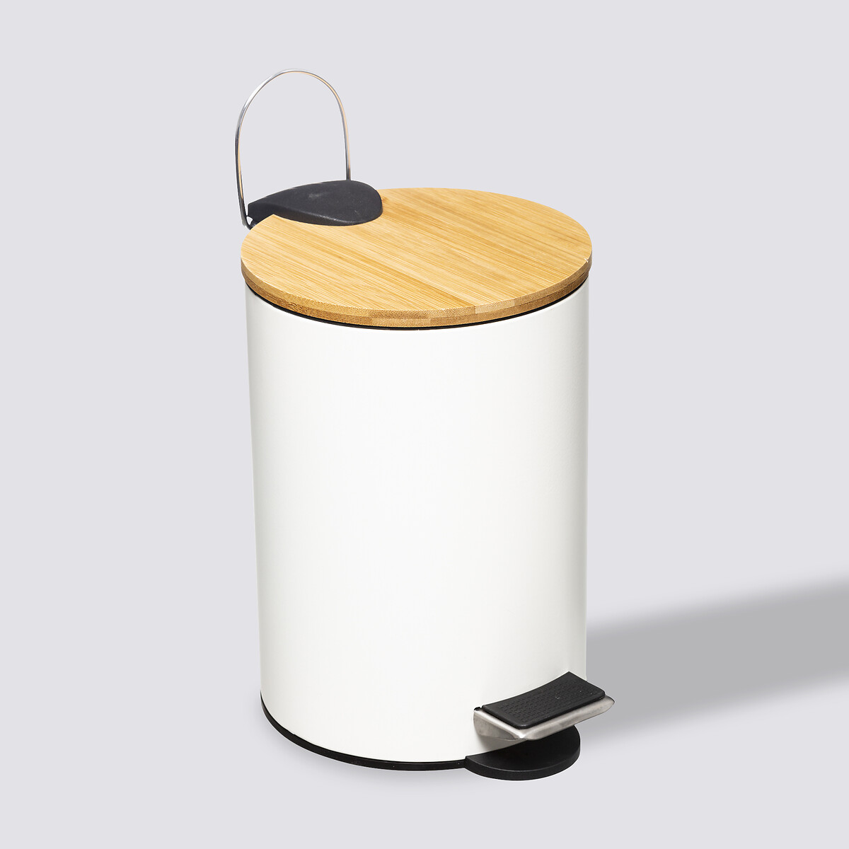 Poubelle soft close 3l, blanc Modern color