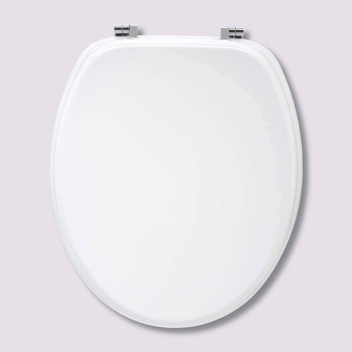 Abattant wc bois, blanc 