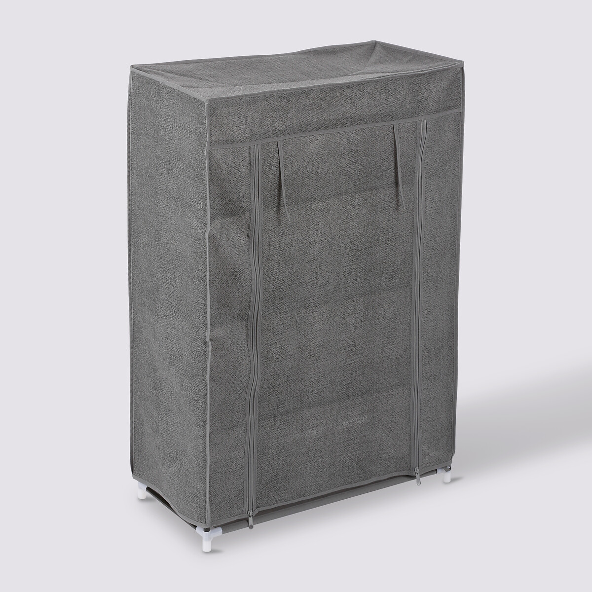 Meuble à chaussures x12, gris anthracite 