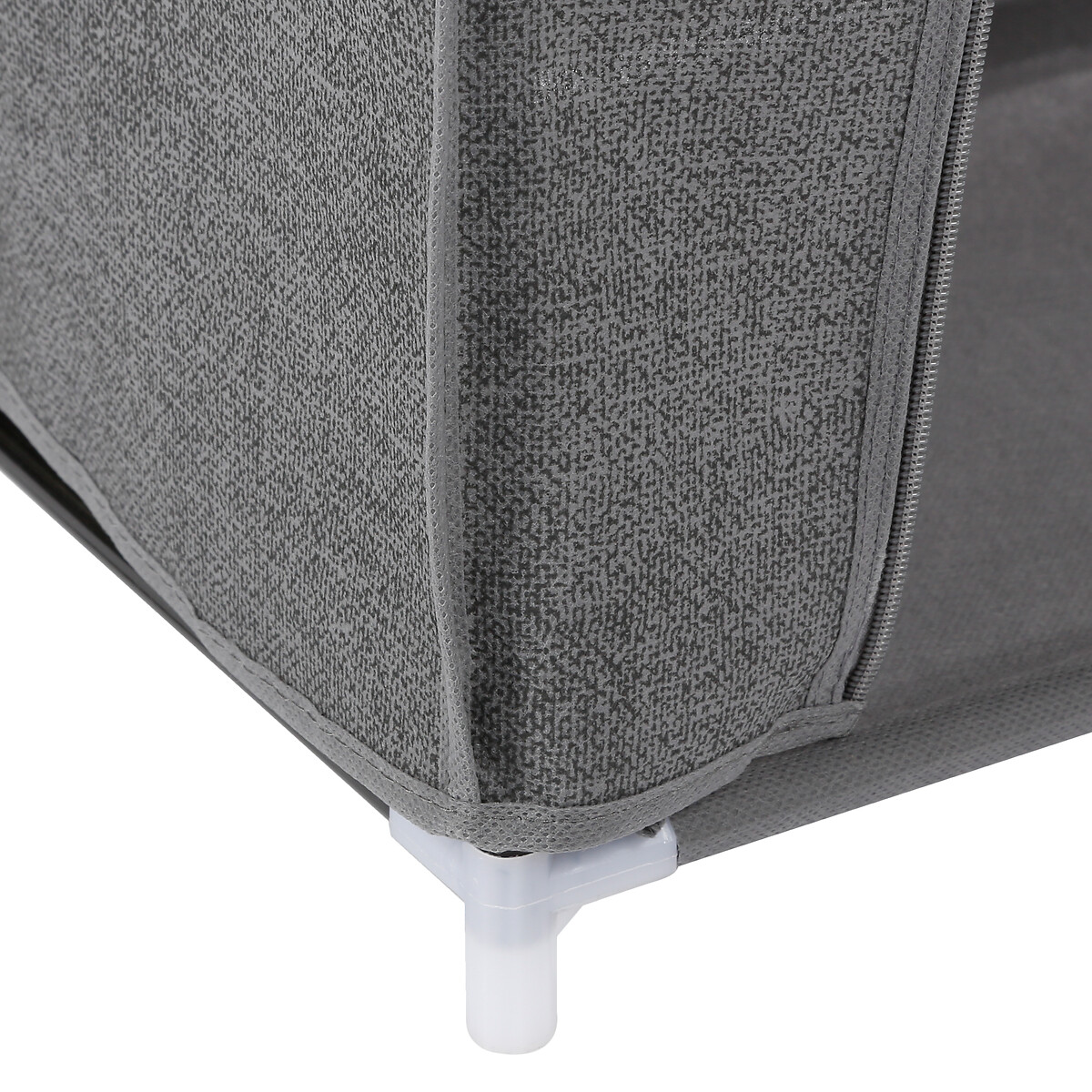 Meuble à chaussures x12, gris anthracite 