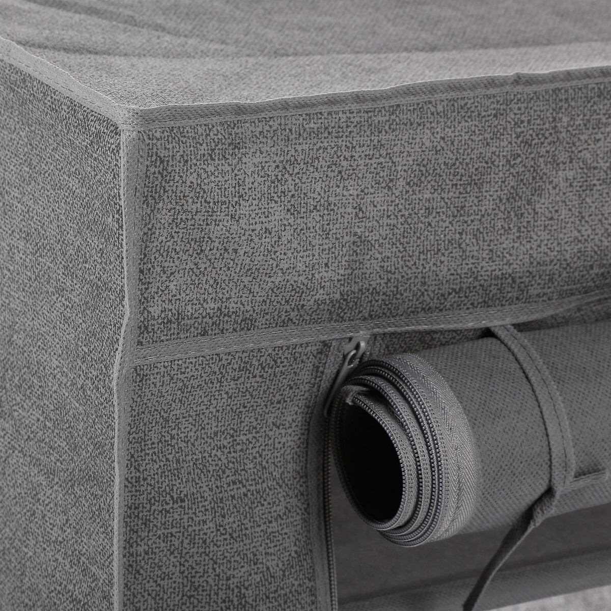 Meuble à chaussures x12, gris anthracite 