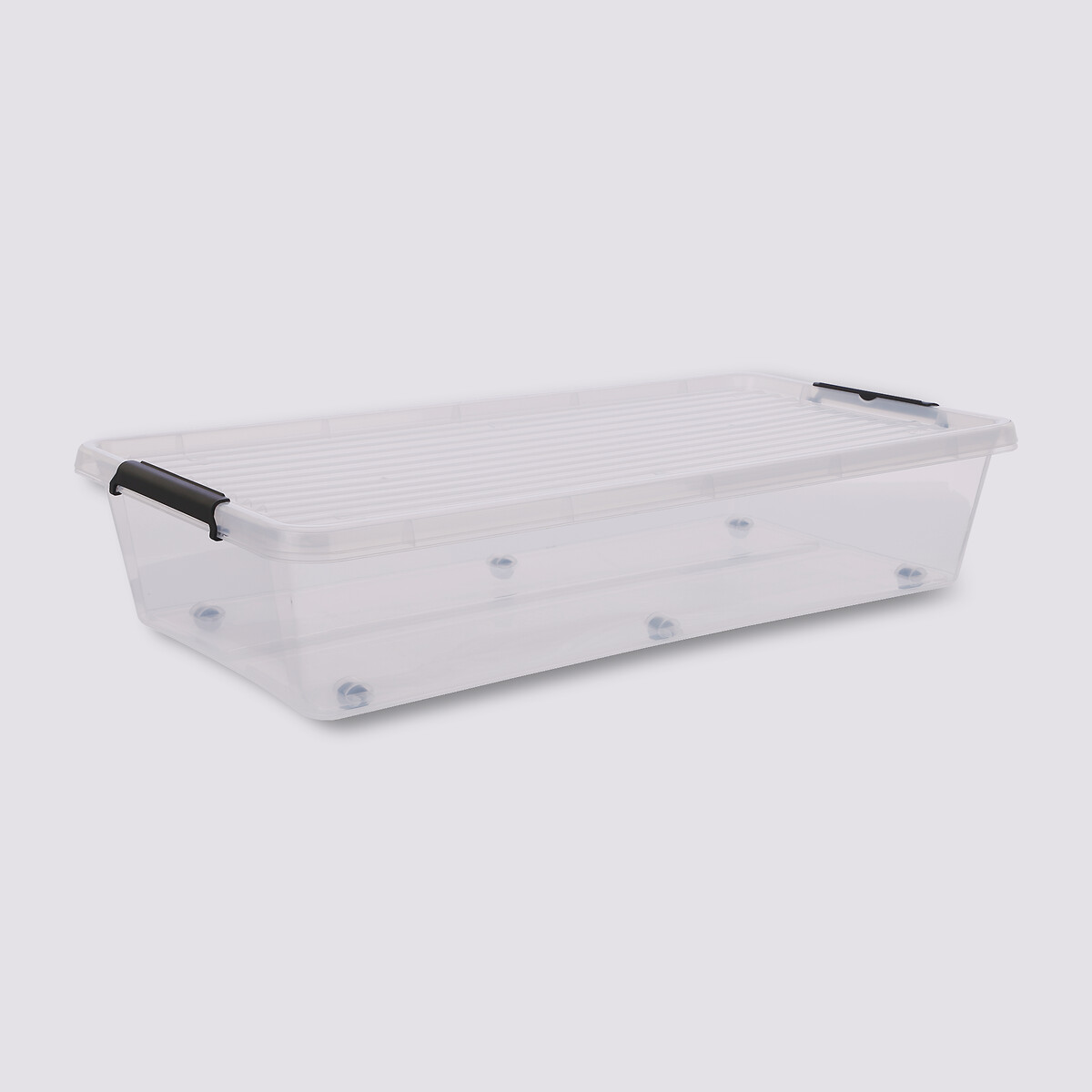 Boîte en plastique transparente 35l Clip'n box