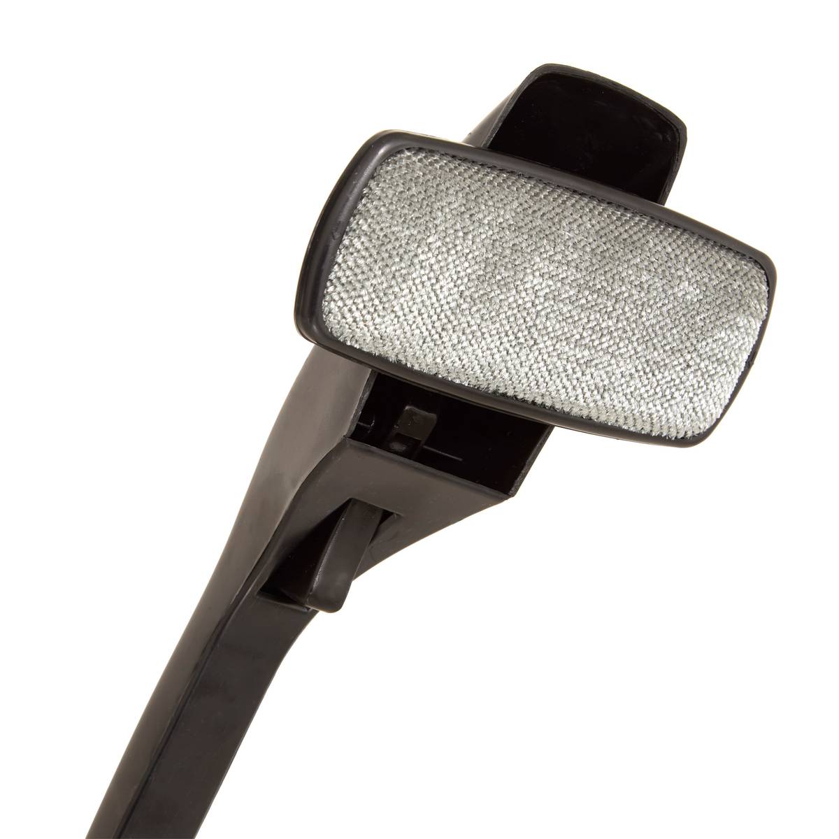 Brosse à vêtements rotative, noir 