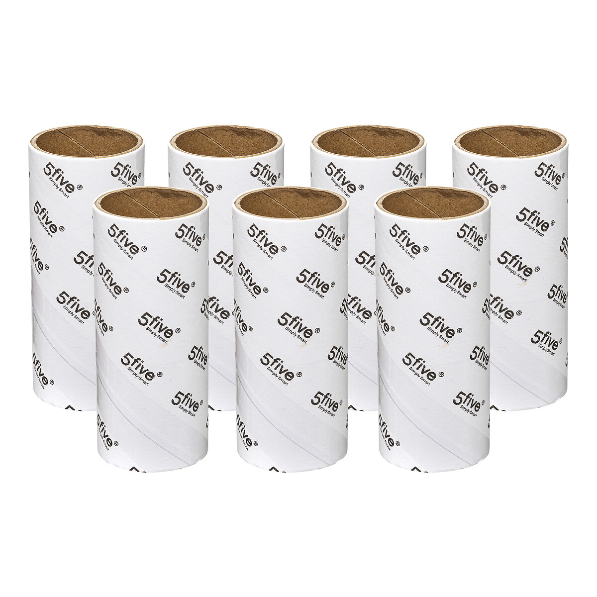 Brosse à vêtements 6 recharges, gris 