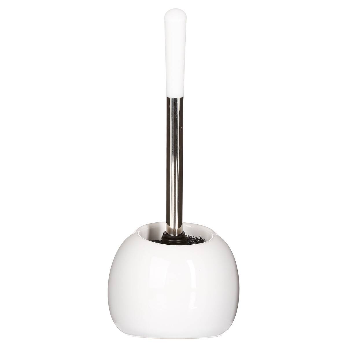 Brosse wc céramique, blanc Colorama
