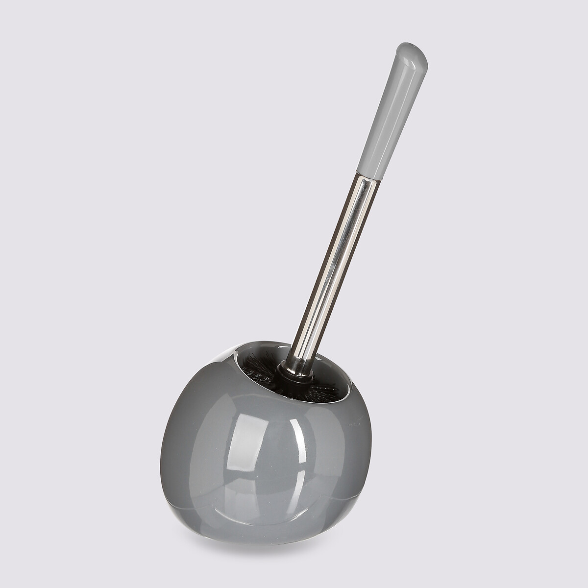 Brosse wc céramique, gris Colorama