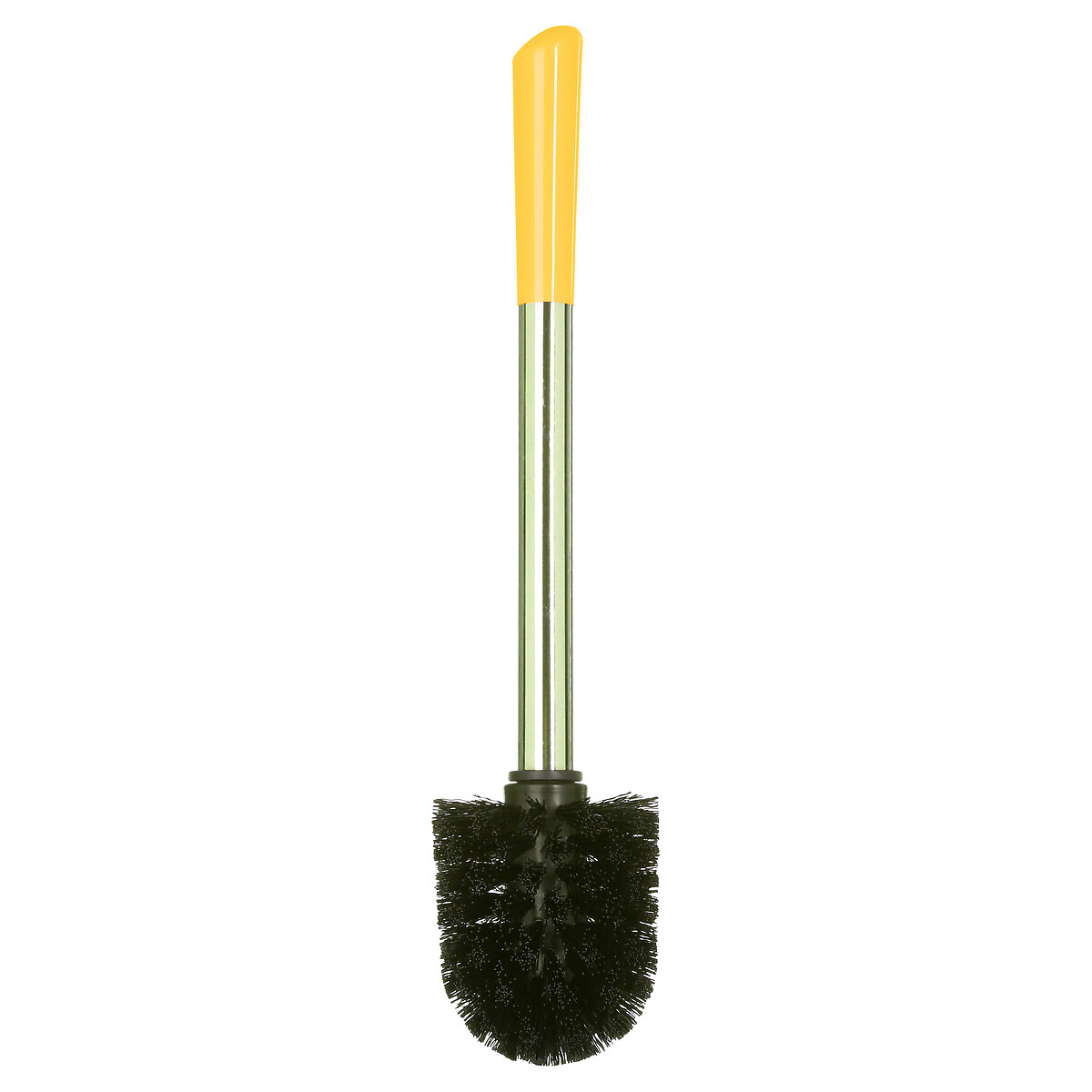 Brosse wc céramique, jaune moutarde Colorama