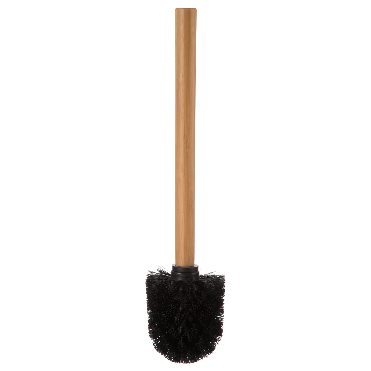 Brosse wc en bambou, noir Naturéo