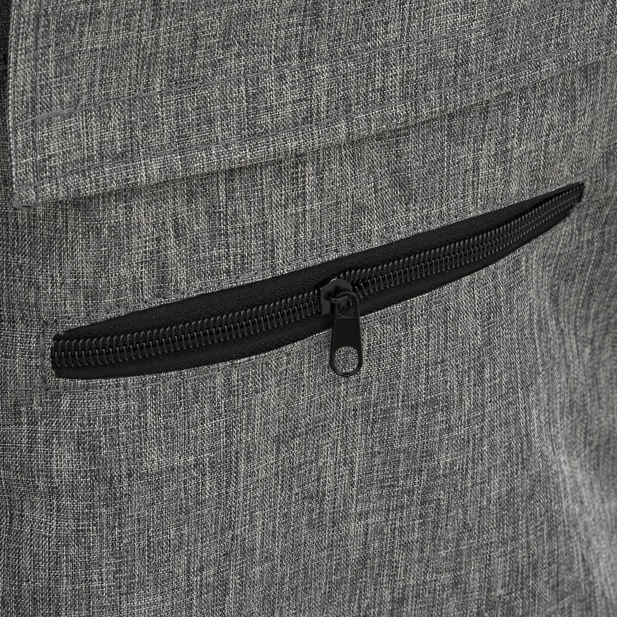 Chariot de course 2 roues, métal gris Nomade