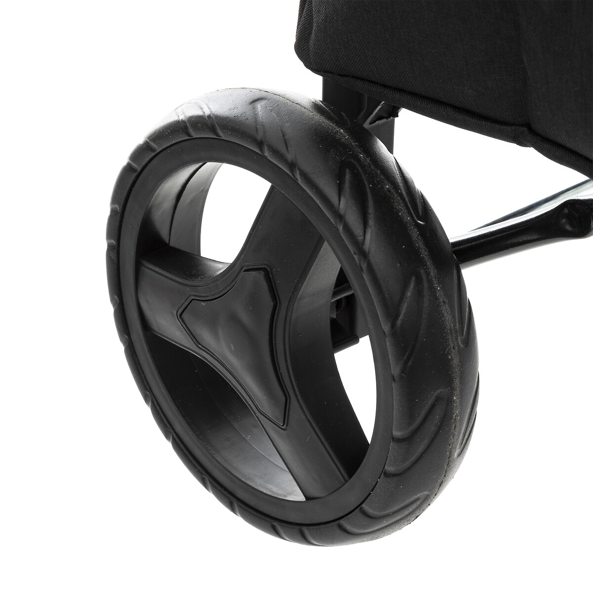 Chariot de course 2 roues, métal noir Nomade