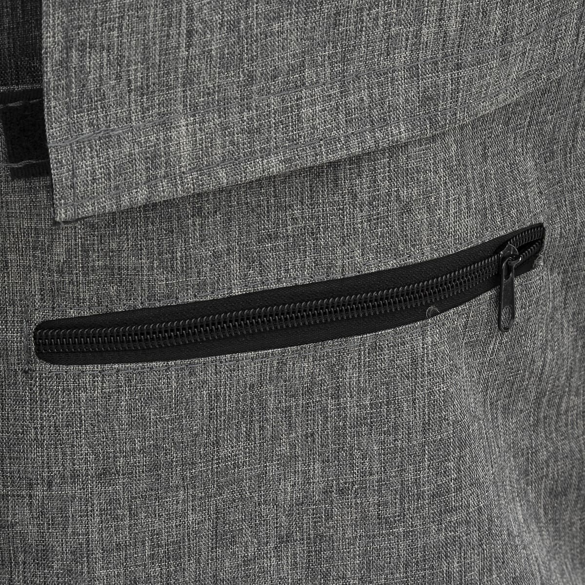 Chariot de course 6 roues, métal gris Nomade