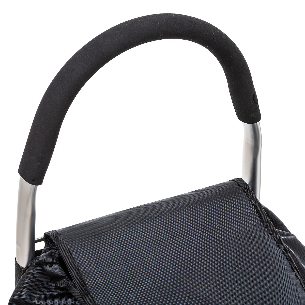 Chariot de course pliable 2 roues, noir Modern color