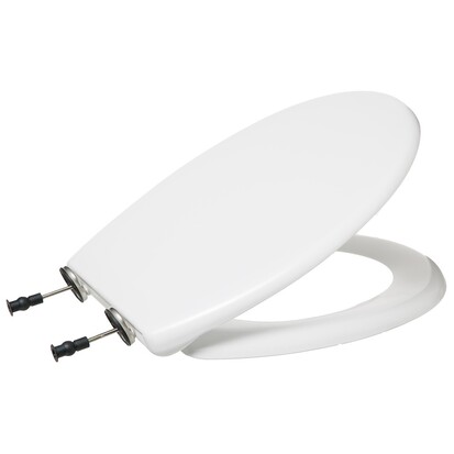 Abattant wc antibactérien, blanc 