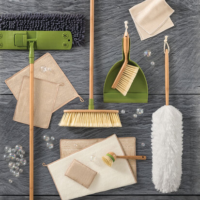 Balai avec manche en bambou Wood & clean