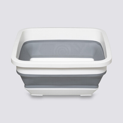 Bassine retractable 8l -  blanc, gris 