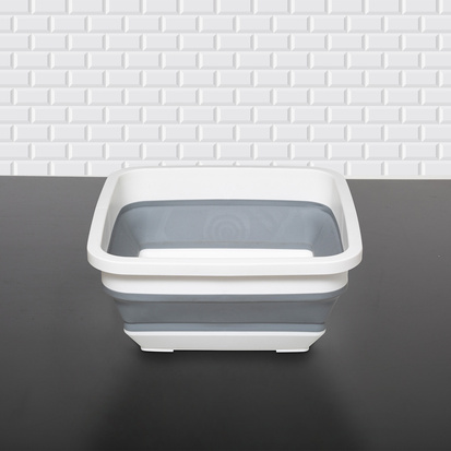 Bassine retractable 8l -  blanc, gris 