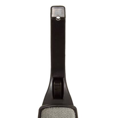 Brosse à vêtements rotative, noir 