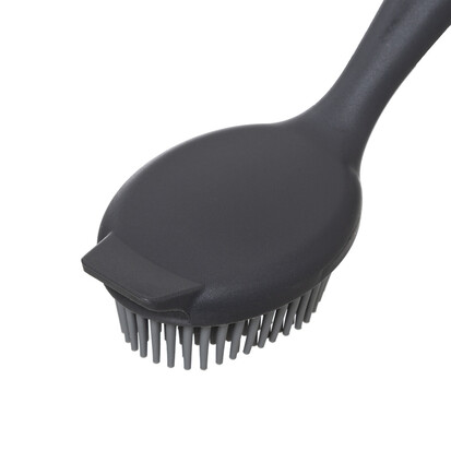 Brosse vaisselle en caoutchou, gris 