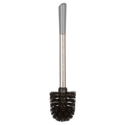 Brosse wc céramique, gris Colorama