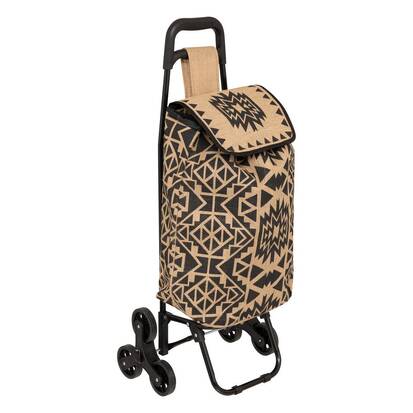 Chariots de courses 6 roues, jute Terre inconnue