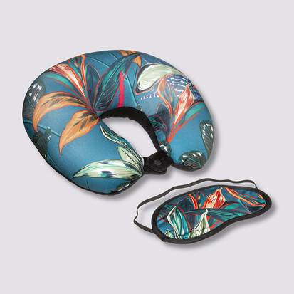 Coussin et masque, multicolore Palawan