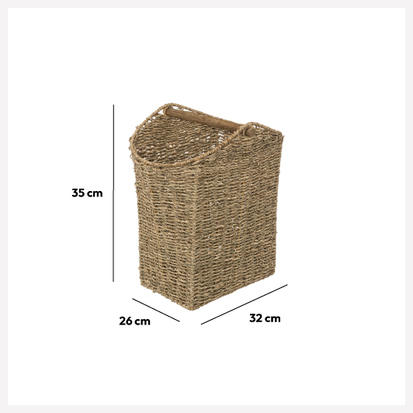 Dérouleur panier avec réserve Vannerie