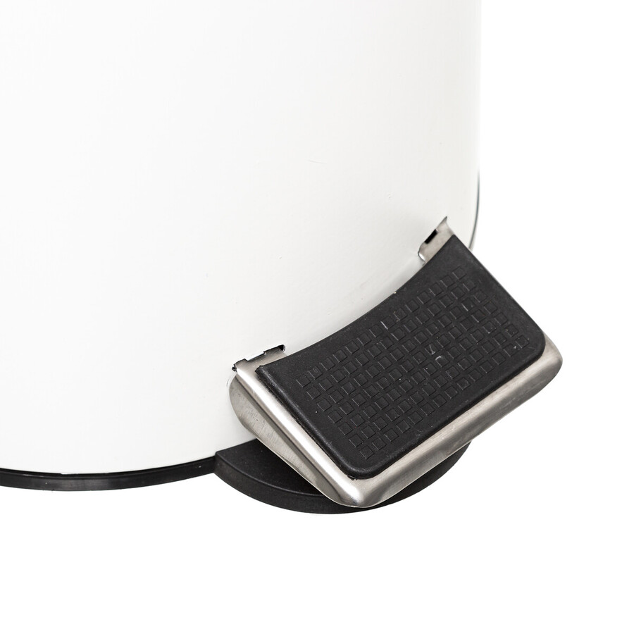 Poubelle soft close 3l, blanc Modern color