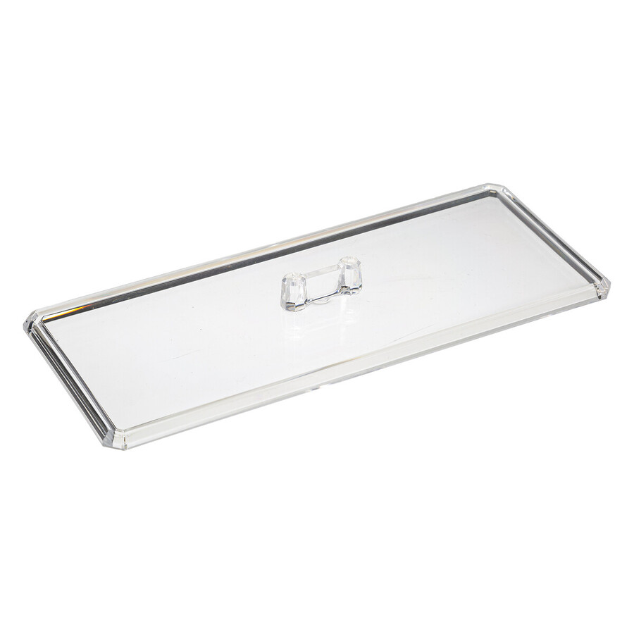 Boîte à cotons 3 compartiments, transparent Selena