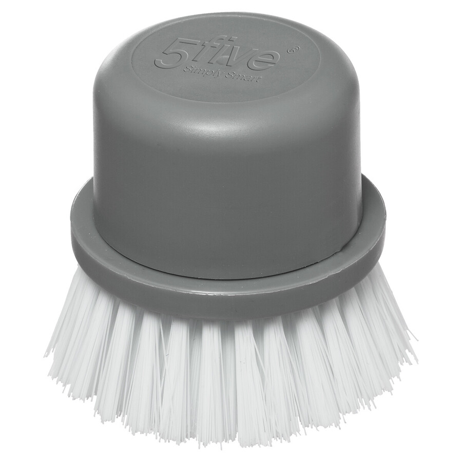 Brosse vaisselle amovible, gris 