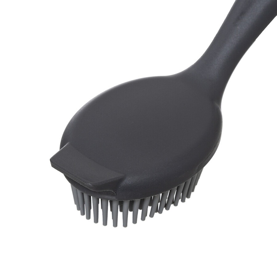Brosse vaisselle en caoutchou, gris 