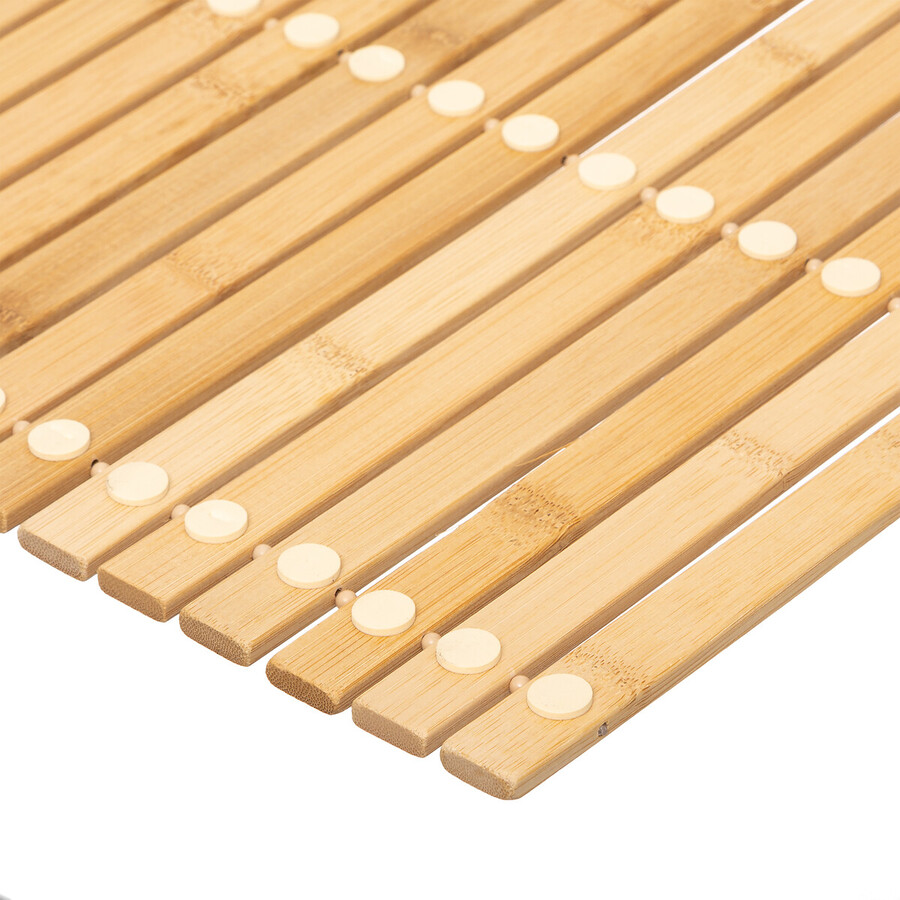 Caillebotis à rouler, 40x60 cm Bambou