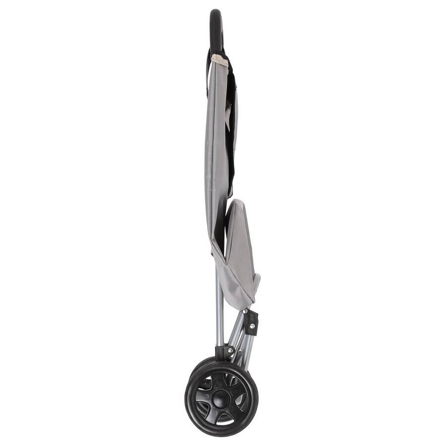 Chariot de courses 2 roues, gris