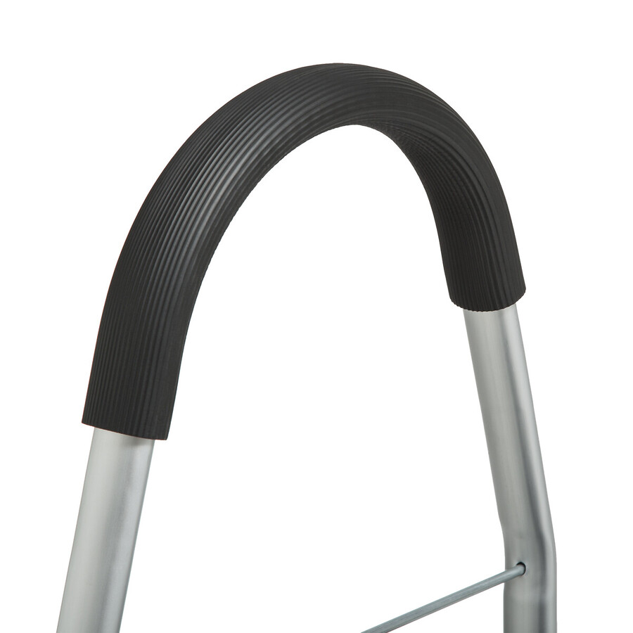 Chariot de course pliable 6 roues, noir 