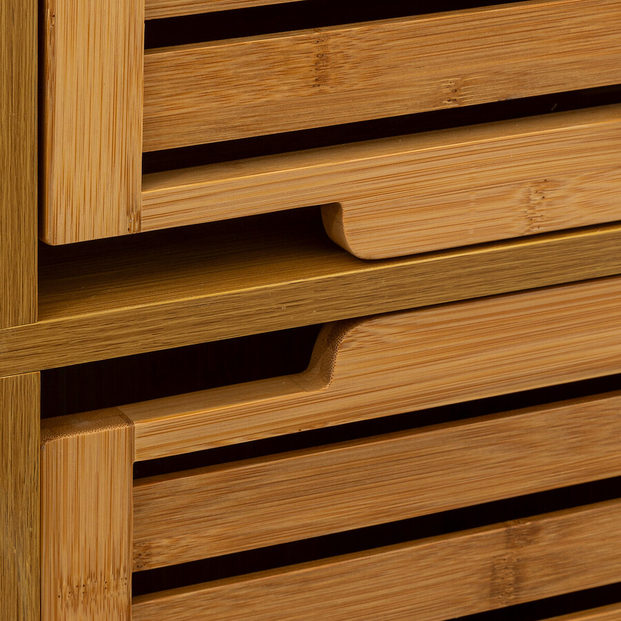 Colonne 2 portes, bambou Sicela