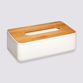 Boîte à mouchoirs, blanc Naturéo