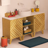 Boîte à mouchoirs, jaune moutarde Modern color