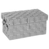 3 boîtes de rangement, gris Lise