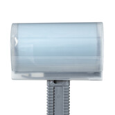 Brosse à vêtements lavable, gris 