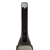 Brosse à vêtements rotative, noir 