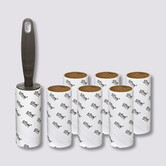 Brosse à vêtements 6 recharges, gris 