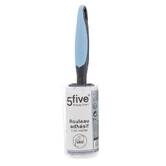 Brosse à vêtements rechargeable, bleu Rubber