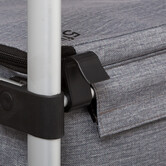 Chariot de courses fraîcheur, gris 